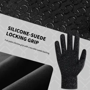 Alternative view of Women's Non-Slip Silicone Palm Equestrian Gloves