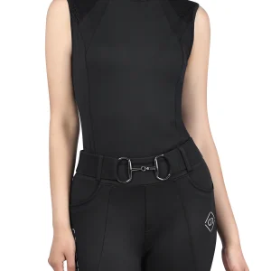 Sleeveless Rider Top with Lace